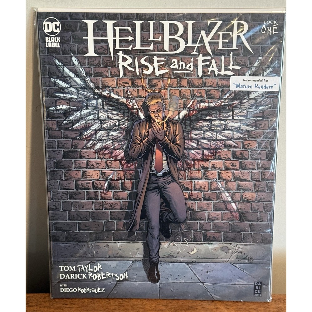 Hellblazer Rise and Fall #1 Main Cover DC Black Label Book 1